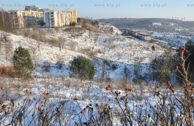 Osiedle Niedzwiednik zima w Gdansku. 03.01.2010 fot....