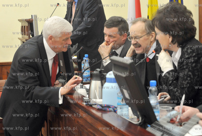 Sesja Sejmiku Wojewodztwa Pomorskiego. Podczas obrad...