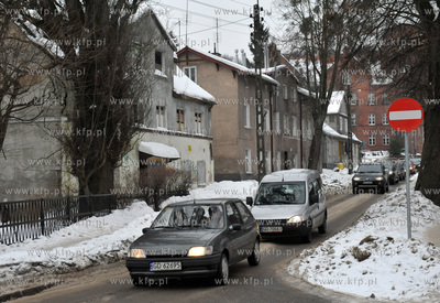 Gdansk. Oliwa. Ul. Lesna
06.01.2011
fot. Maciej Kosycarz...