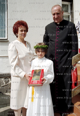 Pierwsza Komunia Swieta Brygidy Walesy.Nz Brygida Walesa,...