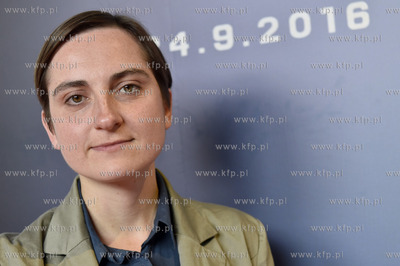 41. Festiwal Filmowy w Gdyni. Nz. operator Weronika...