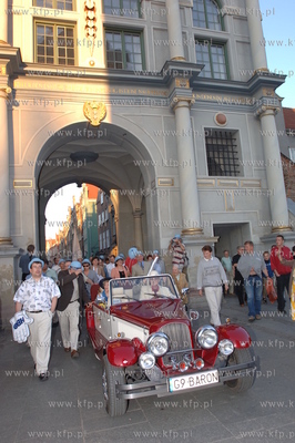 VI Festiwal Dobrego Humoru w Gdansku. Nz. Hanna Bielicka...