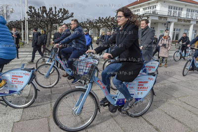 Uroczyste otwarcie I etapu Systemu Roweru Metropolitalnego...
