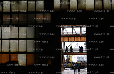 Stocznia Gdynia S.A. 18.03.2009 fot. Krzysztof Mystkowski...