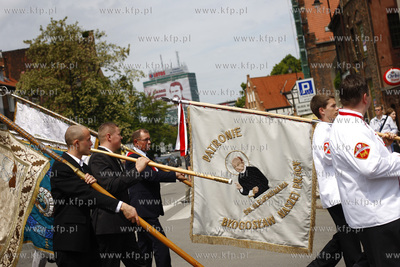 Gdansk. Sw. Bozego Ciala. Nz procesja ulicami starowki.
11.06.2009
fot....
