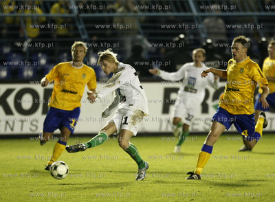 Gdynia. Ekstraklasa pilki noznej. Mecz Arka Gdynia...