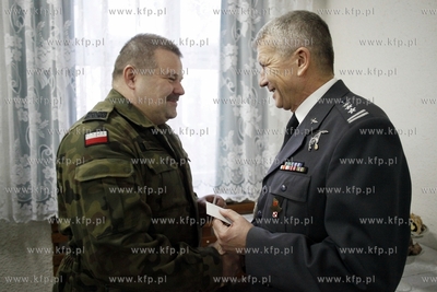 Wigilia w 49. Bazie Lotniczej w Pruszczu Gdanski. Nz....