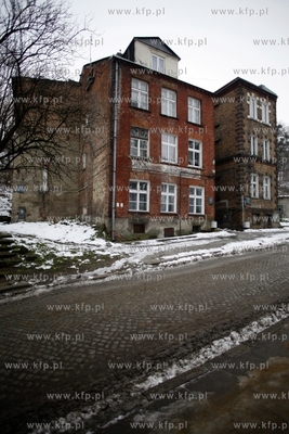 Biskupia Gorka w Gdansku. Kamienice przy ul. Na Stoku.
10.12.2013
fot....