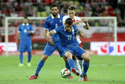 Gdańsk. PGE Arena. Mecz towarzyski Polska - Grecja....