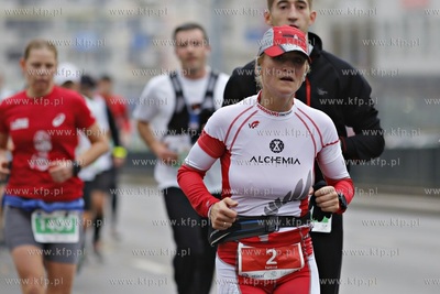 Półmaraton Gdańsk. Nz. Iwona Guzowska.
25.10.2015
fot....