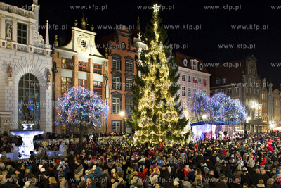 Gdansk. Przywitanie Swietego Mikolaja, parada zaczarowanego...