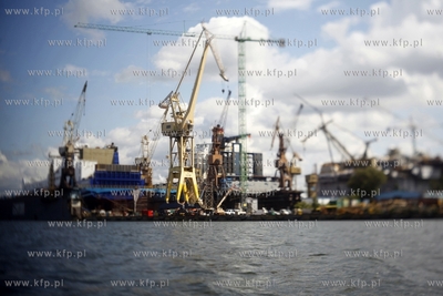 Stocznia Remontowa Shipbuilding w Gdansku.
19.08.2014
fot....