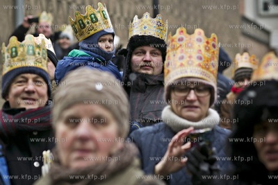 Gdansk. Orszak Trzech Kroli.
06.01.2016 
fot. Krzysztof...