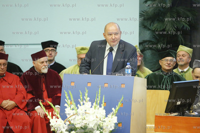 Aula wydziału Prawa i Administracji Uniwersytetu Gdańskiego....