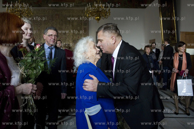 Ratusz Głównego Miasta. Uroczystość wręczenia...