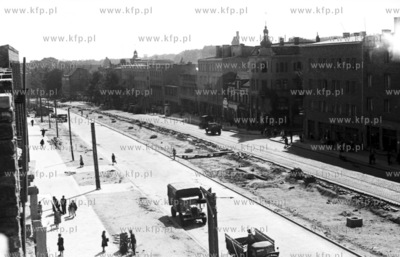 Ulica Grunwaldzka w Gdansku - Wrzeszczu. (0003152z)...