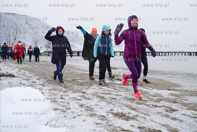 Gdynia Orłowo. Uczestnicy akcji Ultrakrew „Każdy...