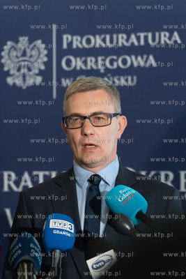 Prokuratura Okręgowa w Gdańsku. Konferencja prokuratora...