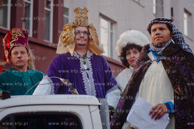 Gdynia. Orszak Trzech Kroli.  06.01.2014 fot. Mateusz...