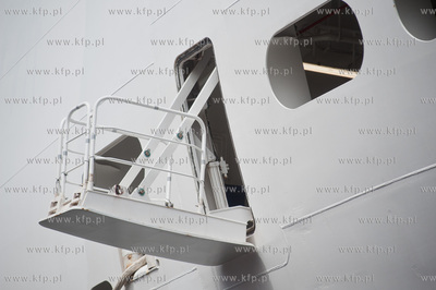 Port w Gdyni. Nabrzeze Francuskie. Wizyta wycieczkowca...