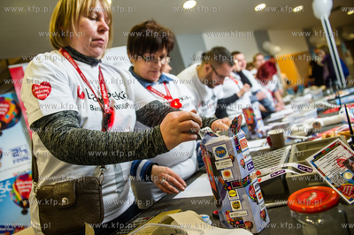 Gdansk. 24 Final Wielkiej Orkiestry Swiatecznej Pomocy.
Nz...