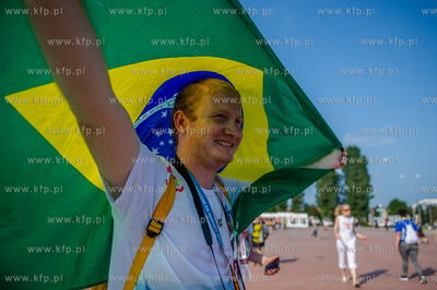 Gdańsk. Plac Zebrań Ludowych. Światowe Dni Młodzieży...