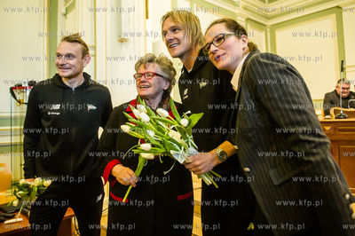 Gdansk. Nowy Ratusz. XXXVI Sesja Rady Miasta Gdanska....