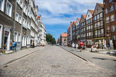 Gdańsk. Ulica Grobla. 18.07.2017 fot. Mateusz Ochocki...