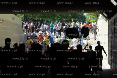 Otwarcie tunelu pod deptakiem ul. Bohaterow Monte Cassino...