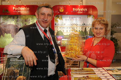 Berlin. Polski pawilon na International Tourism Bourse...