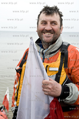 Gdansk Sobieszewo Nz  Marek Kaminski poczas Zimowej...