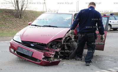 Pruszcz Gdanski.Wypadek spowodowany przez kierujaca...