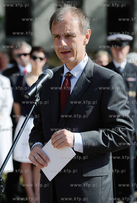 Gdynia. Swieto Marynarki Wojennej. Uroczystosc zmiany...