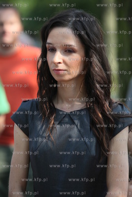 Sopot. Odsloniecie tablicy pamiatkowej honorujacej...