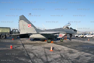 Gdanskie Lotnisko im. Lecha Walesy odwiedzil Mikoyan-Gurevich...