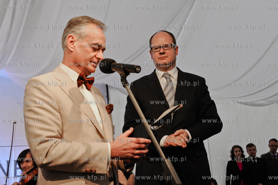 Sopot. Hipodrom. Letnia Gala Biznesu. n/z Zbigniew...