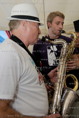 Jerzy Detko znany trojmiejski skasofonista i klarnecista,...