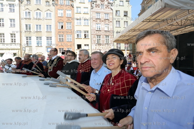 Otwarcie 753 Jarmarku św. Dominika w Gdansku. Podczas...