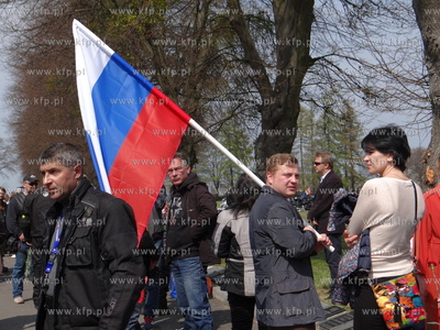 Uroczystosci z okazji zakonczenia II wojny swiatowej...