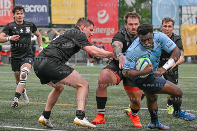 Sopot. Stadion Ogniwo Sopot. Ekstraliga rugby. Energa...