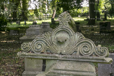 Cmentarz mennonicki z II połowy XVIII wieku w Stawcu...