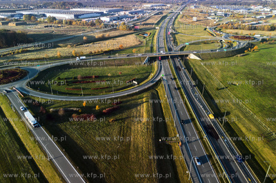 Węzeł Rusocin. 25.10.2024fot. Daniel Słoboda /...