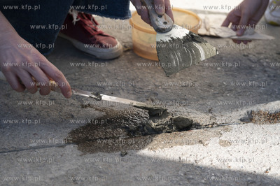 Gdańsk Oliwa. Pracownia Wela Ont Ceramika. Drobne...