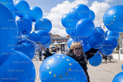 Sopot. Skwer Kuracyjny. Weekend Europejski. Europejski...