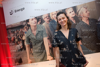 Pierwszy oficjalny polski pokaz filmu Andrzeja Wajdy...