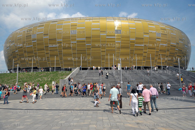Dzien otwarty nowego gdanskiego stadionu PGE Arena,...