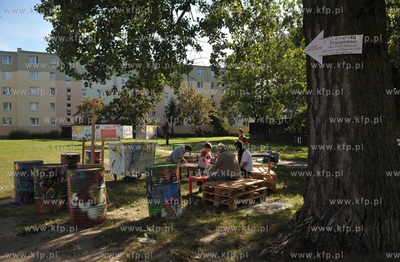 Gdansk Brzezno. Akcja Europejskiego Centrum Solidarnosci...