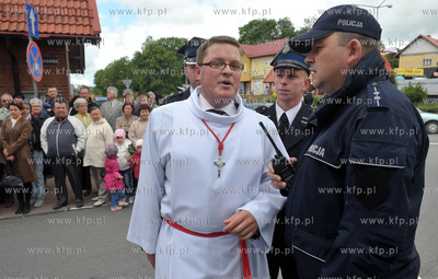 Obchody 800 lecia Zukowa. Mieszkancy miasta i goscie...