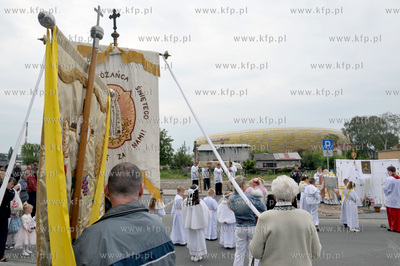 Procesja Bozego Ciala parafii sw. Anna i Joachima....