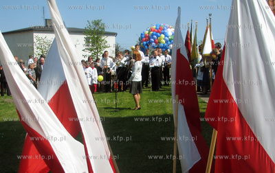 Obochody Swieta Konstytucji 3 maja w Zukowie. 3.05.2012...